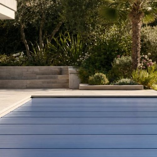 Pool Abdeckung Details Komplett