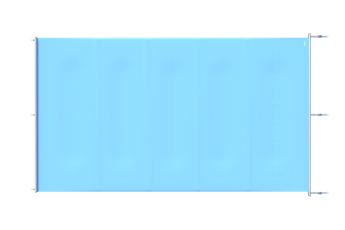 Liderpool Rollschutzabdeckung Extra Top Blue