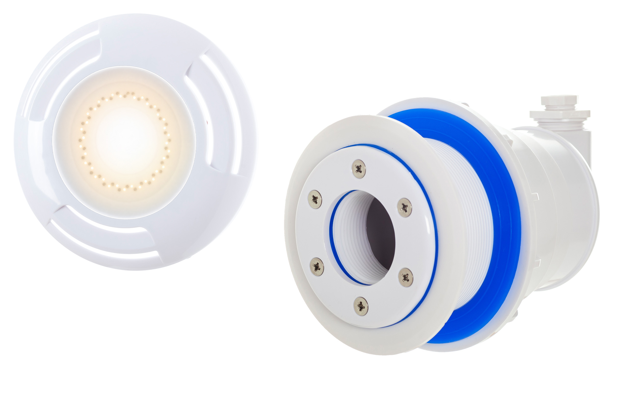 Vision Allegro 10 Warmweiss LED Pool Unterwasser Scheinwerfer Set Schwimmbad Beleuchtung
