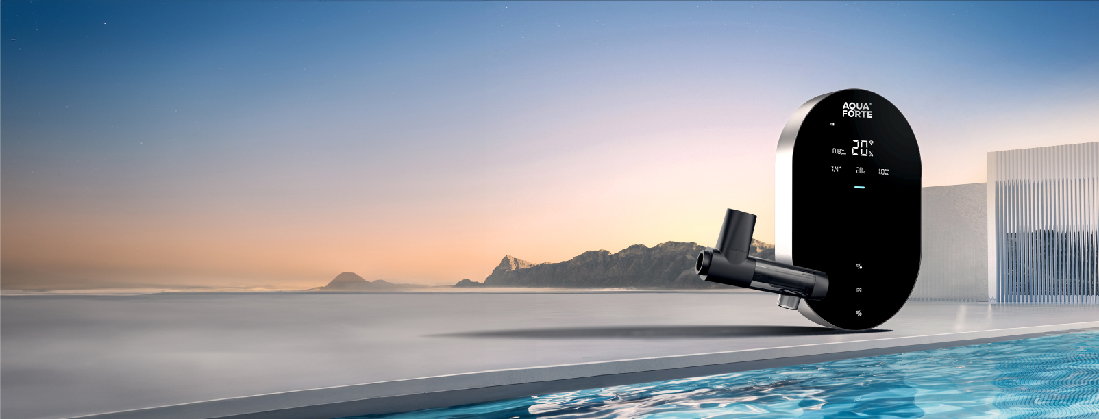 Salzelektrolyse Pool Low Salt – B-Clear Inverter