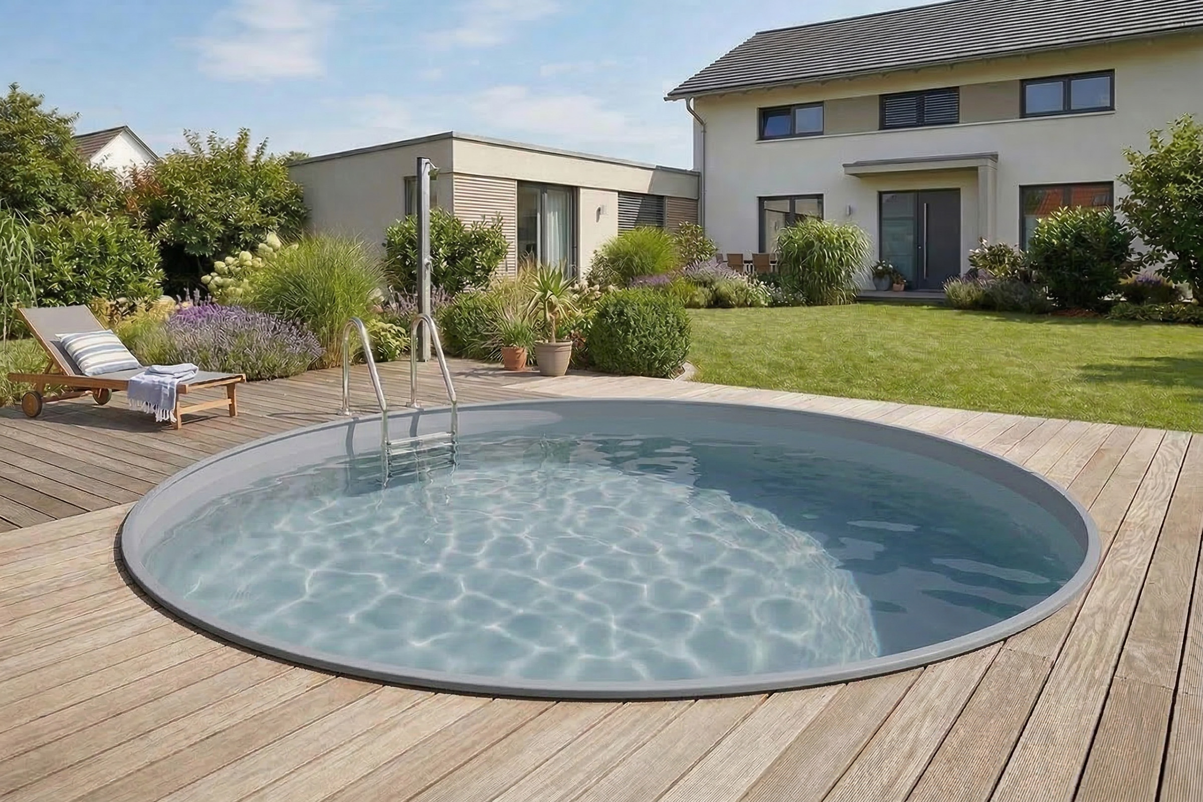 Einhängefolie Rundpool