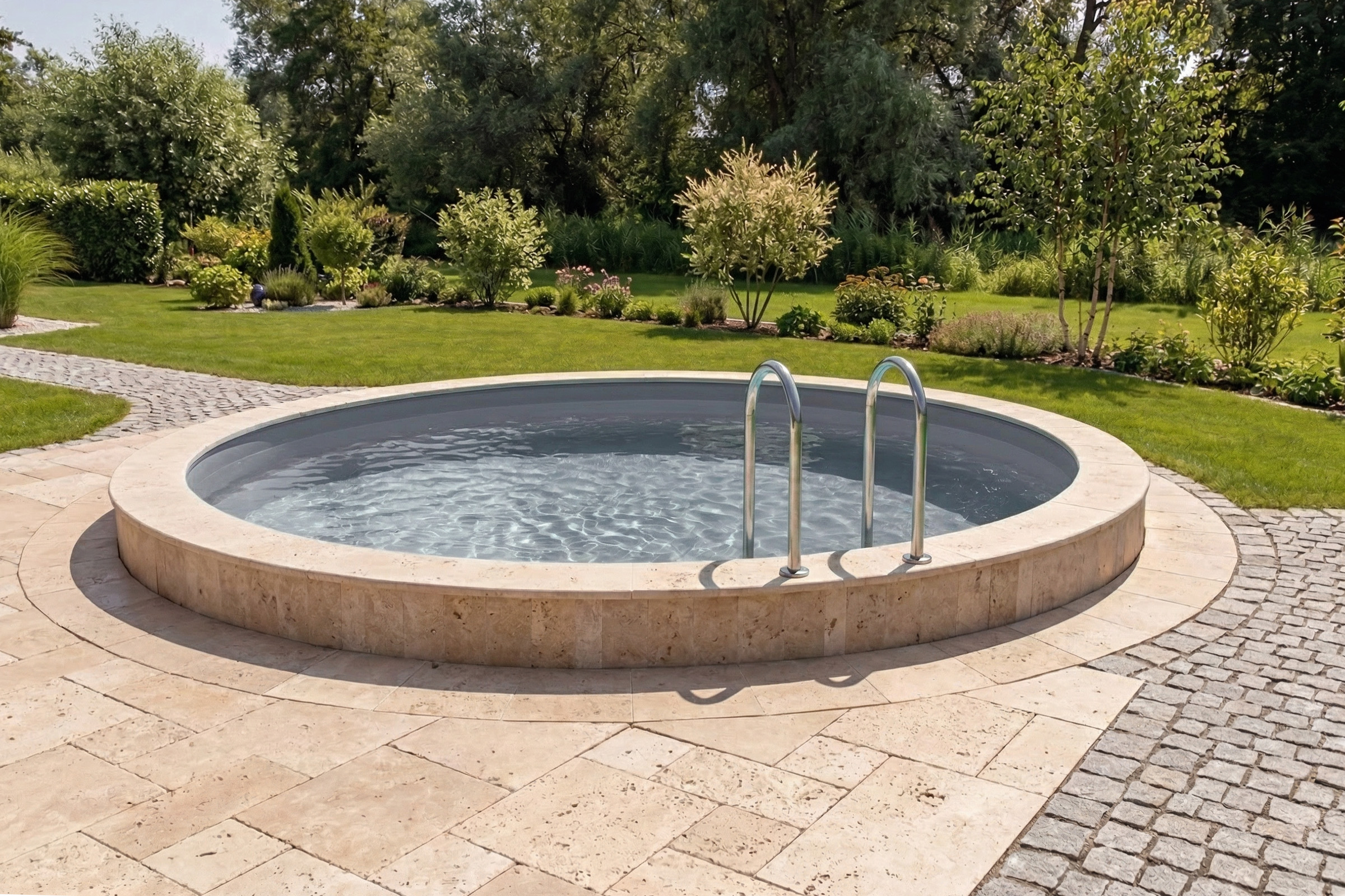 Einhängefolie Rundpool