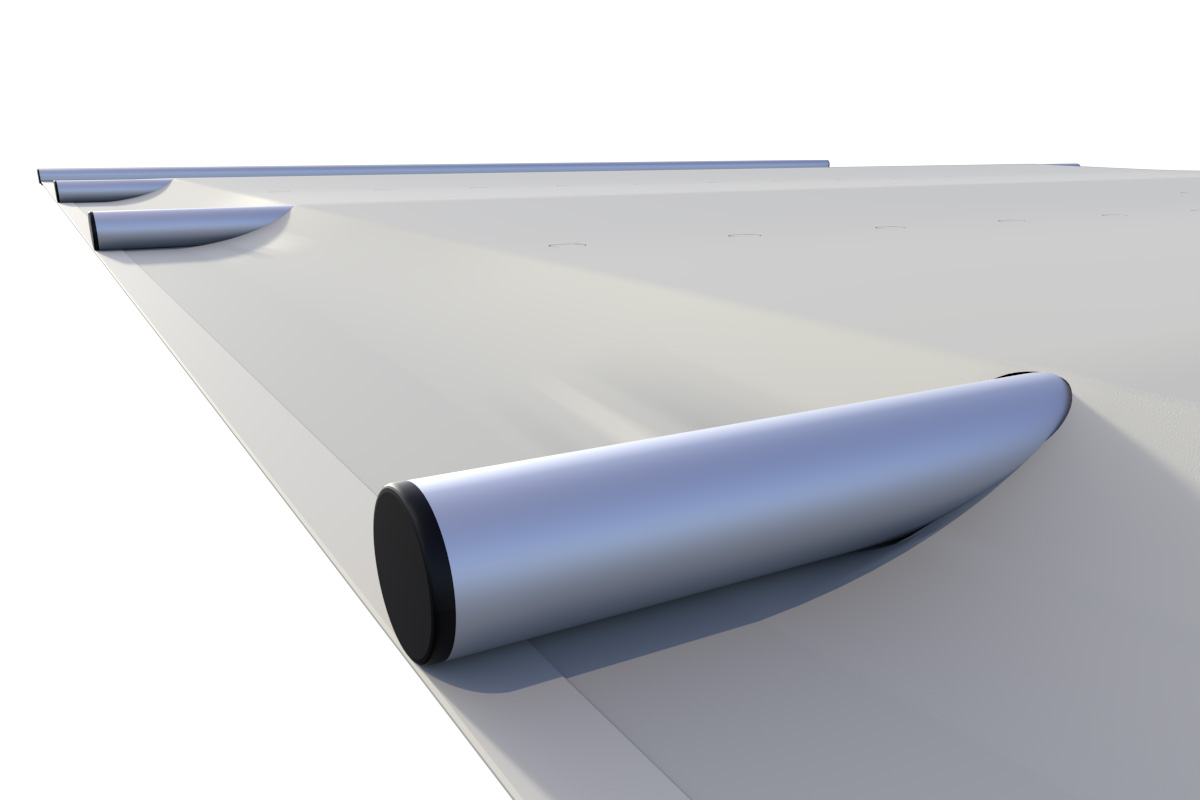 Sicherheitsabdeckung Light Gray Saumen