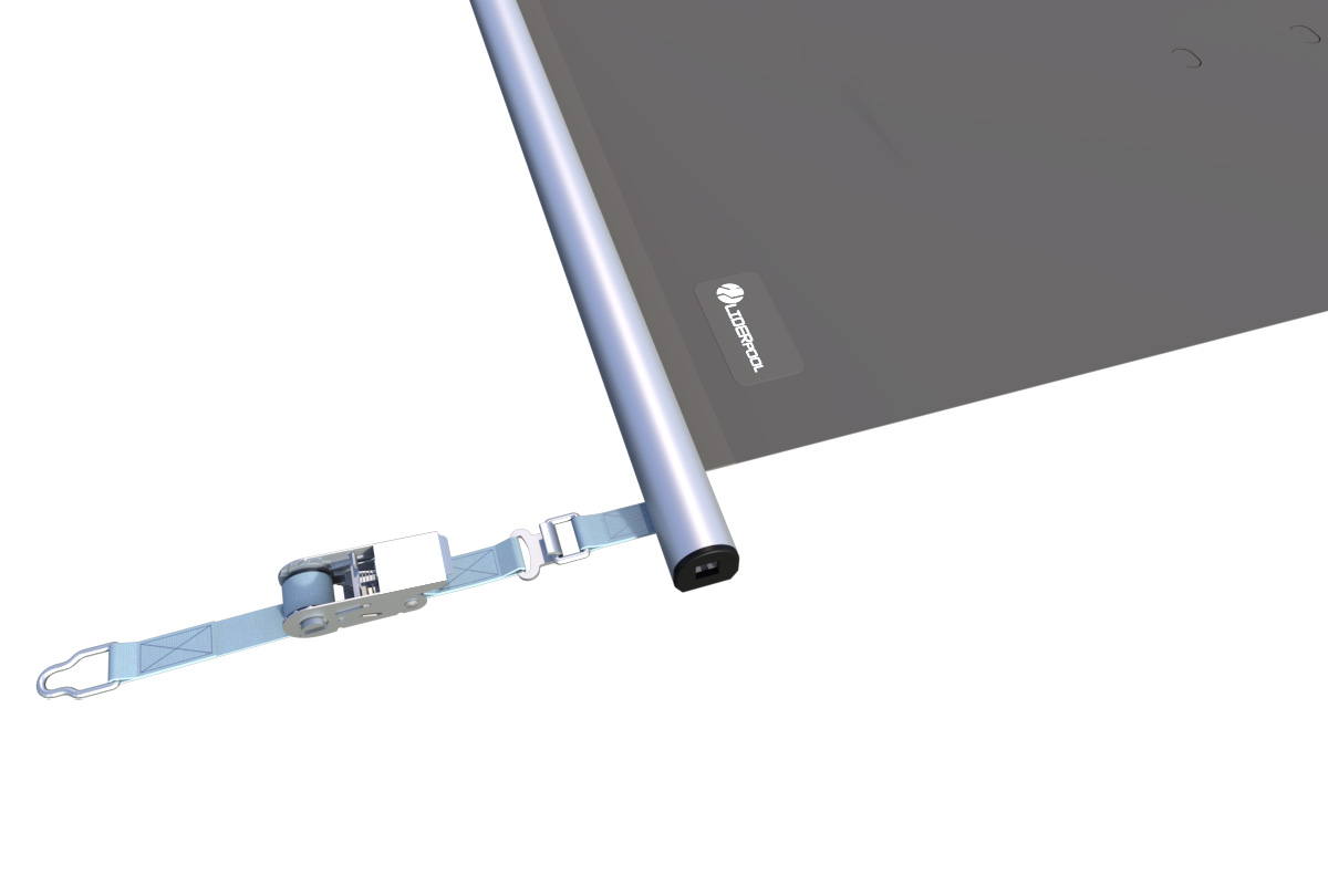 Stangenabdeckung Segment Liderpool Dark Gray