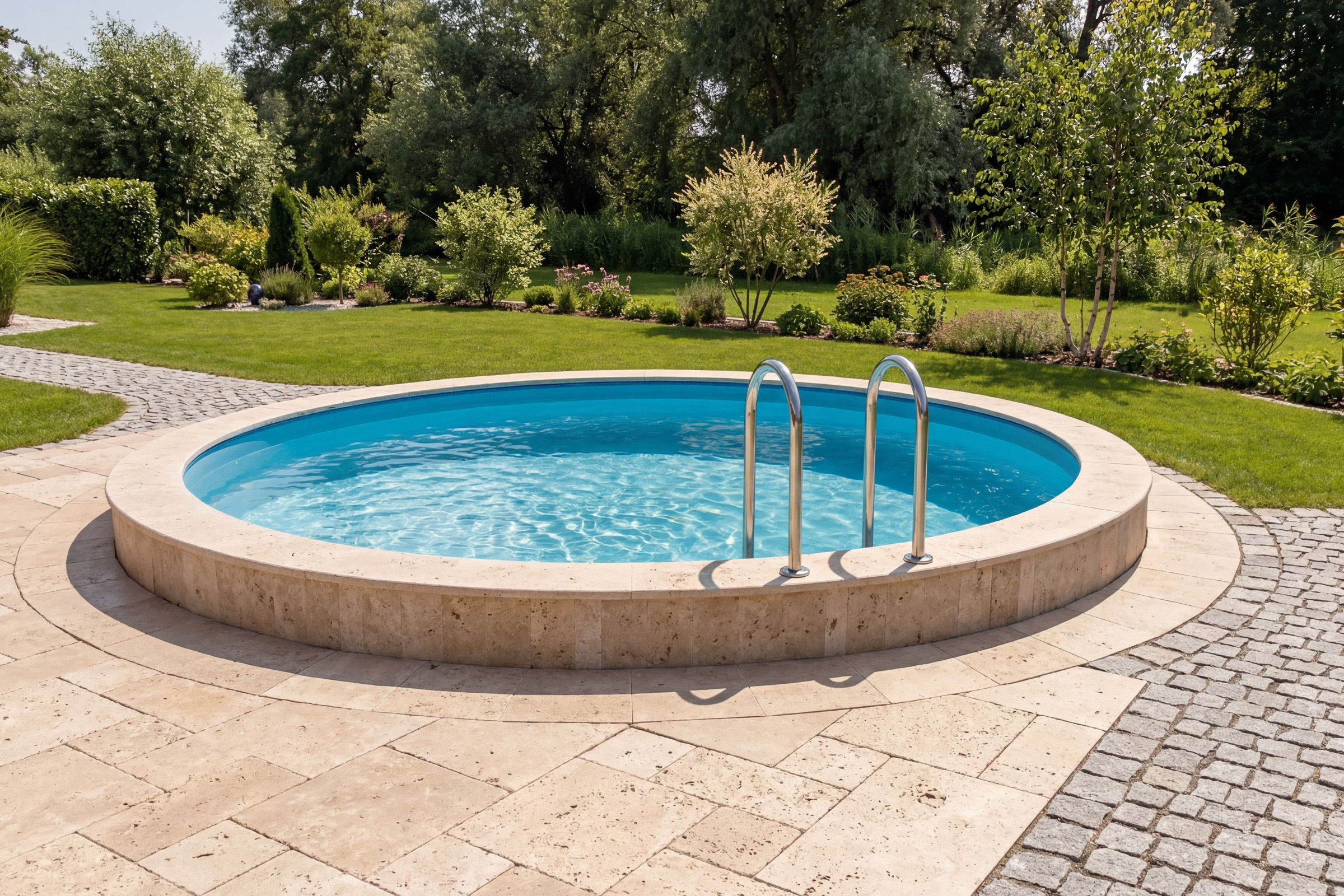 Einhängefolie Rundpool