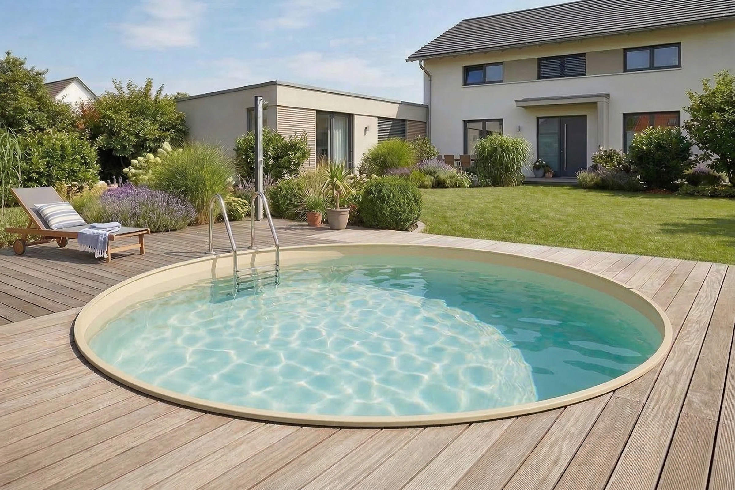 Einhängefolie Rundpool