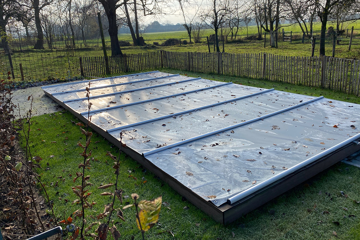 Liderpool Abdeckplane Pool Segment Liderpool Abdeckplane Pool Segment – kindersichere Sicherheitsabdeckung für Pools
