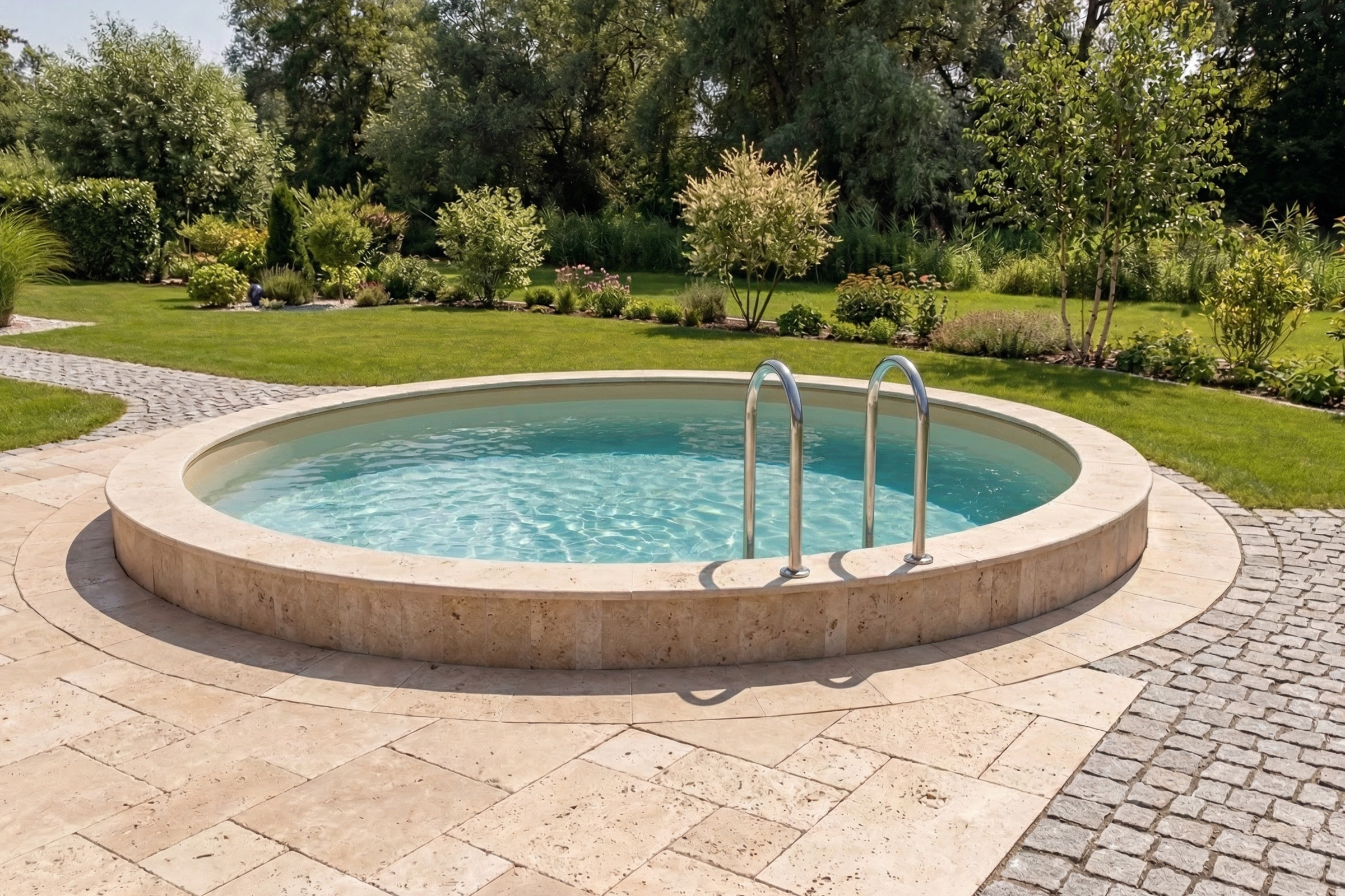Einhängefolie Rundpool