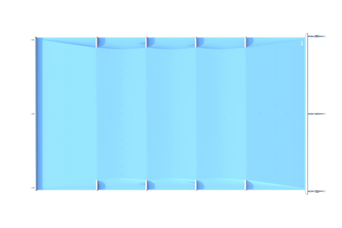 Sicherheitsabdeckung Blue