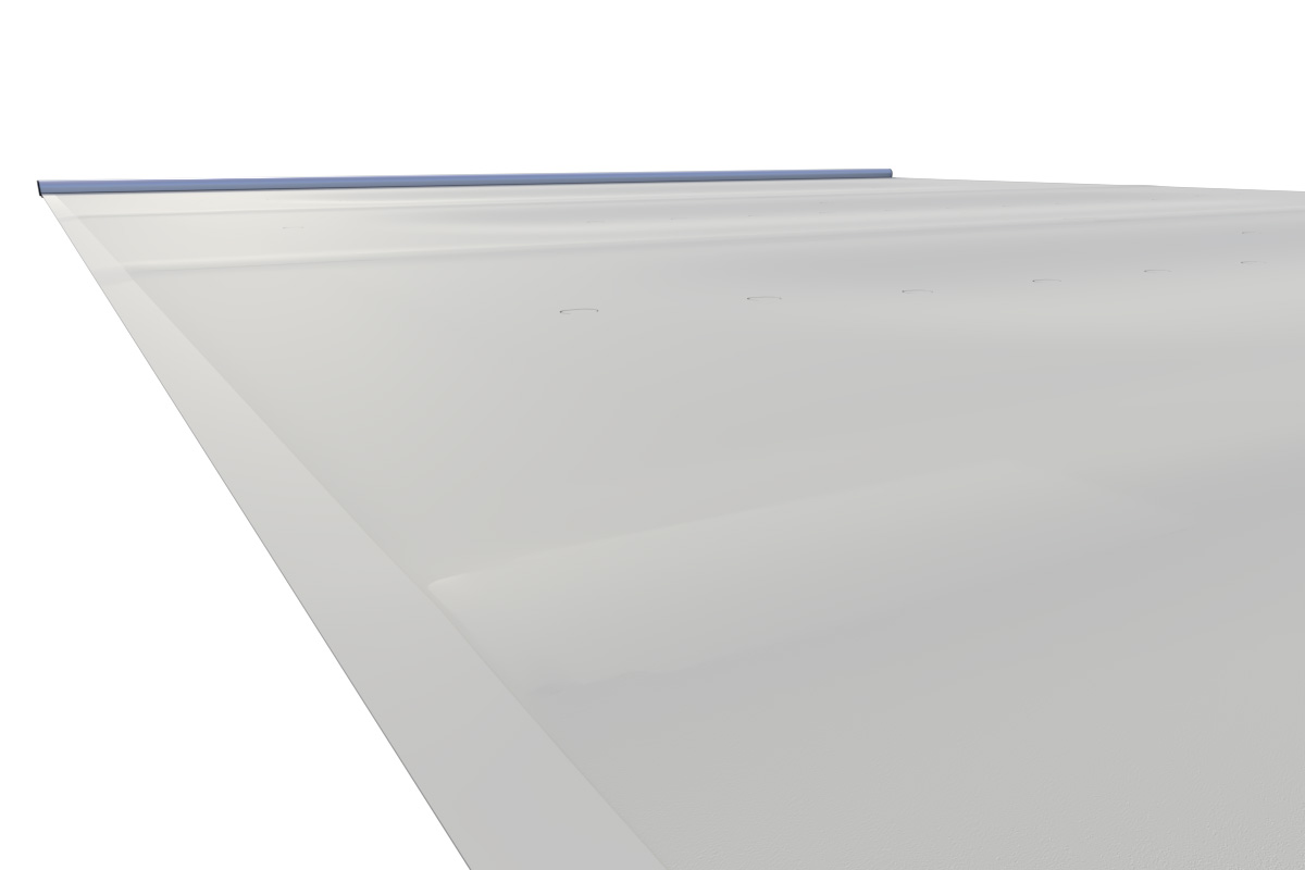 Liderpool Rollschutzabdeckung Extra Top Light Gray