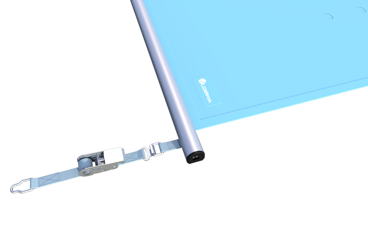 Liderpool Stangenabdeckung Tube Blue