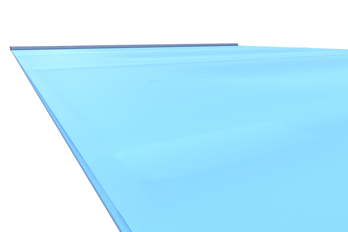 Liderpool Rollschutzabdeckung Extra Top Blue