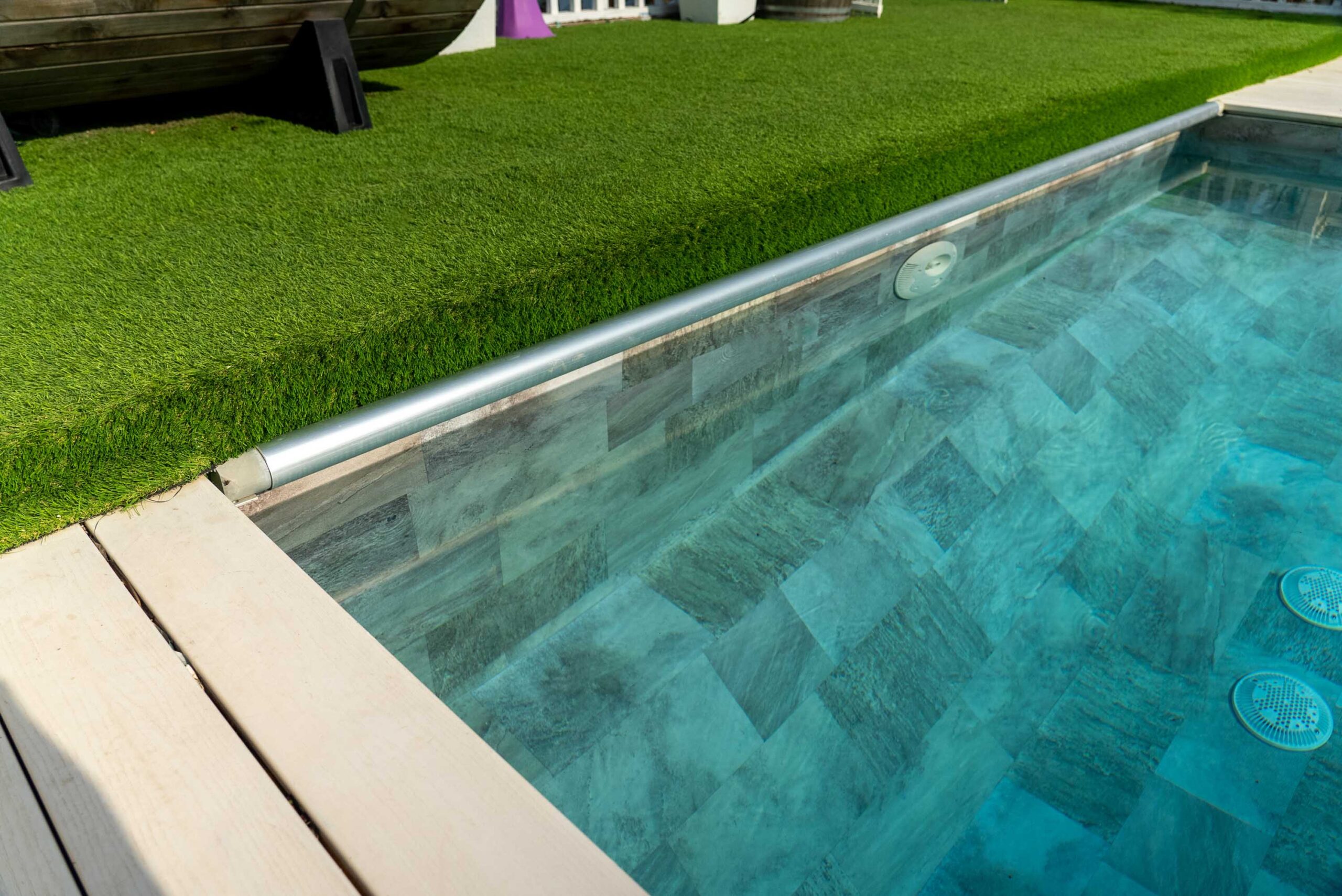 Haogenplast Proflex Stone Tile Poolfolie in Fliesenoptik