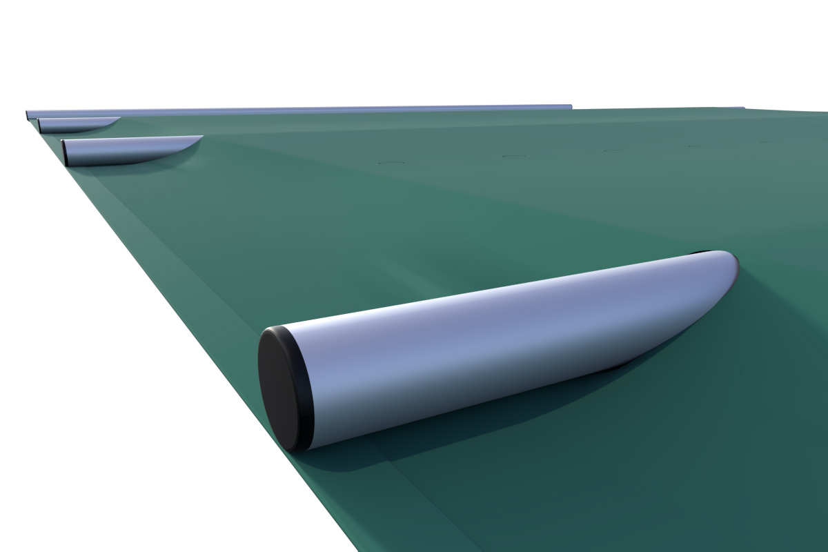 Sicherheitsabdeckung Green Saumen