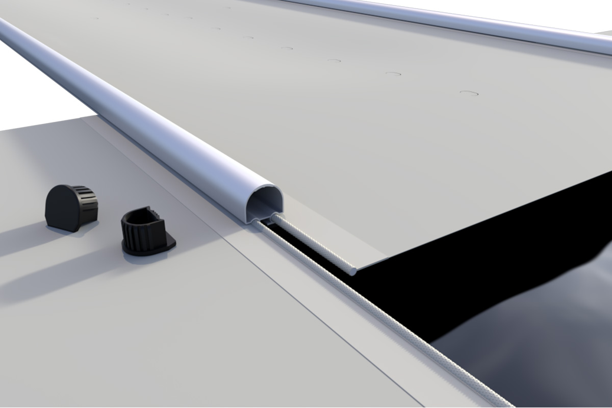 Stangenabdeckung Segment Liderpool Light Gray