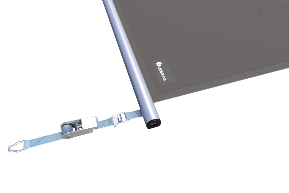 Liderpool Stangenabdeckung Tube Dark Gray