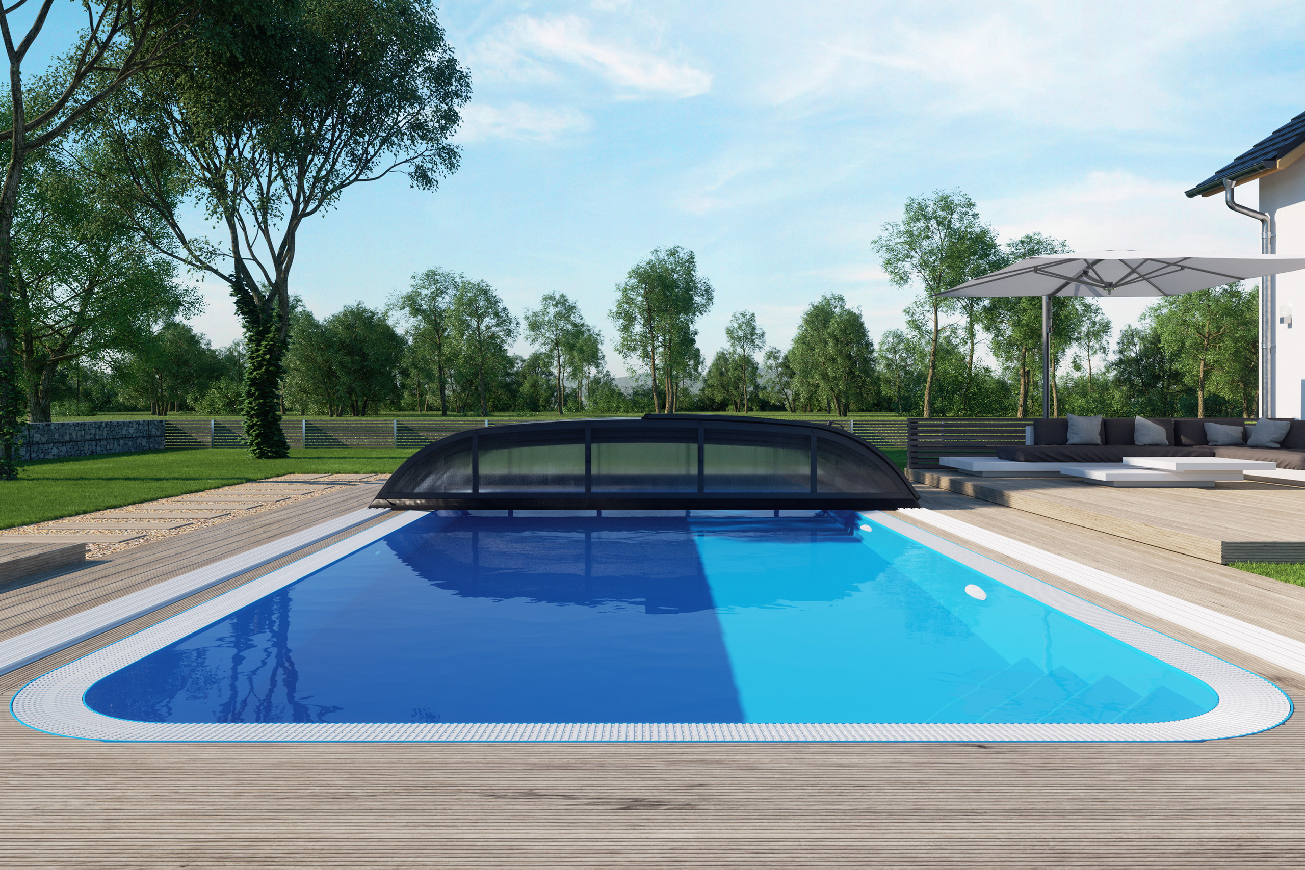 dallas-b-003 Pool-Überdachung Dallas B