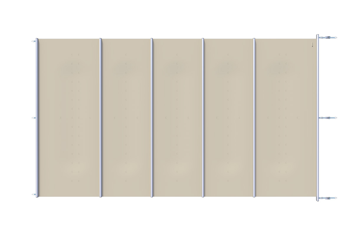 Stangenabdeckung Segment Liderpool Beige Stangenabdeckung Segment Liderpool Beige