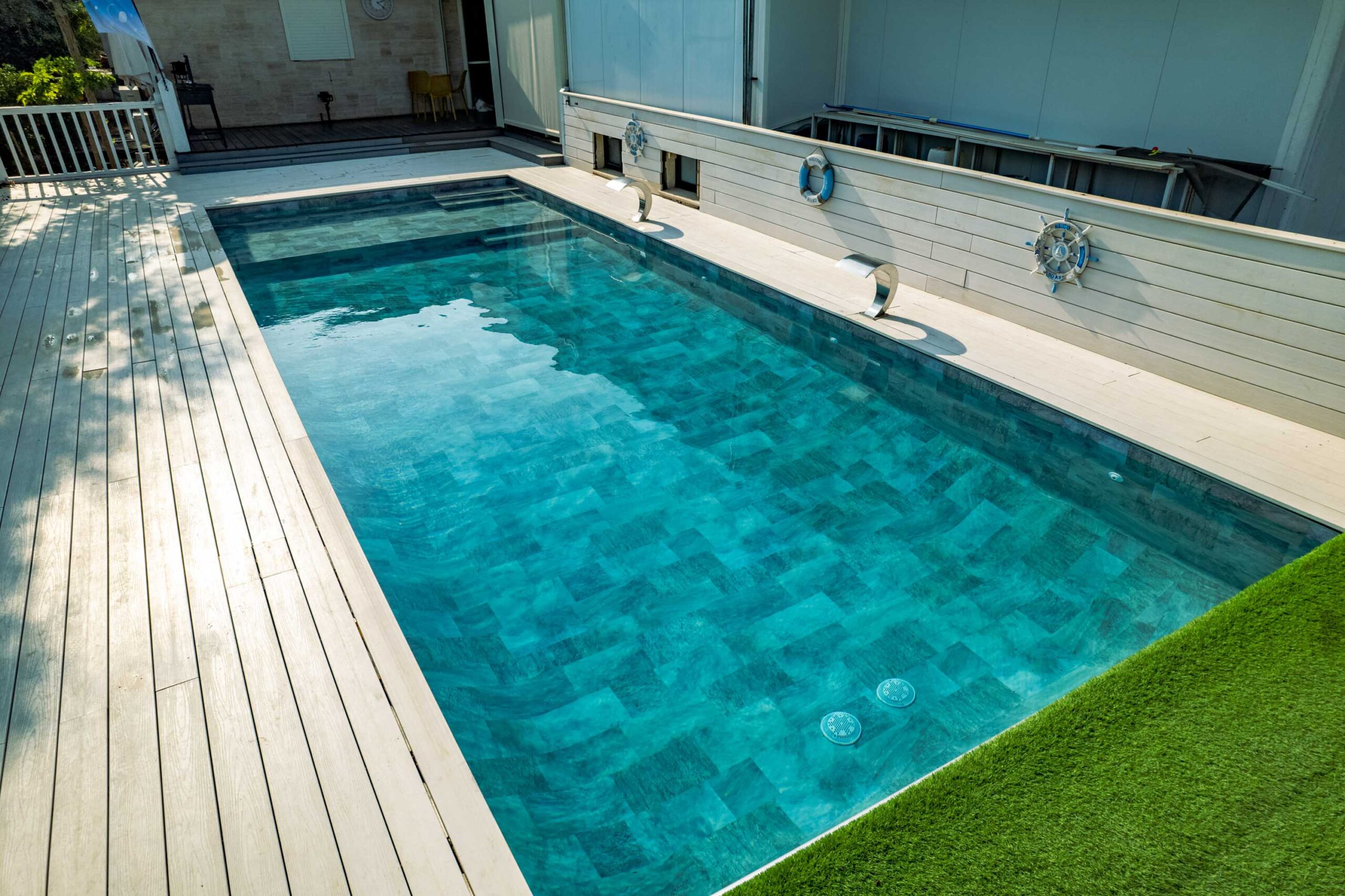 Haogenplast Proflex Stone Tile Poolfolie in Fliesenoptik