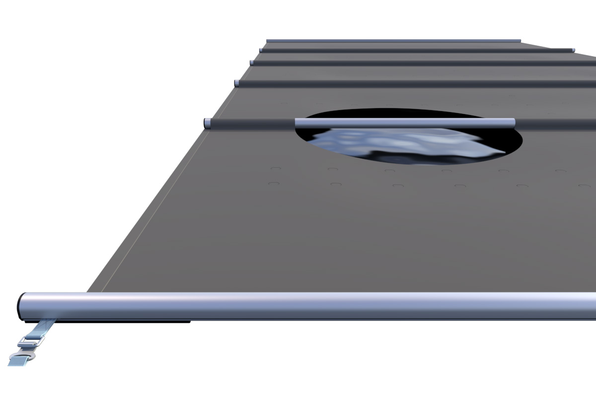 Liderpool Stangenabdeckung Tube Dark Gray