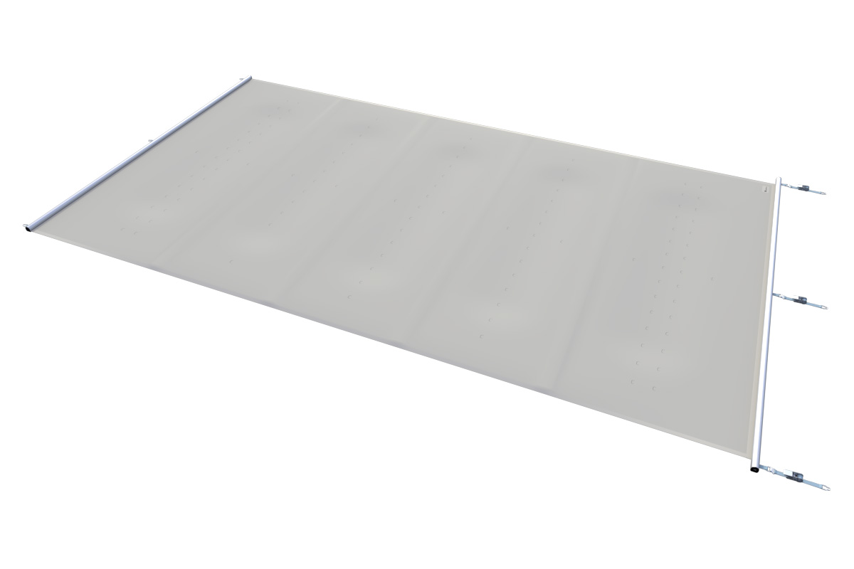 Liderpool Rollschutzabdeckung Extra Top Light Gray