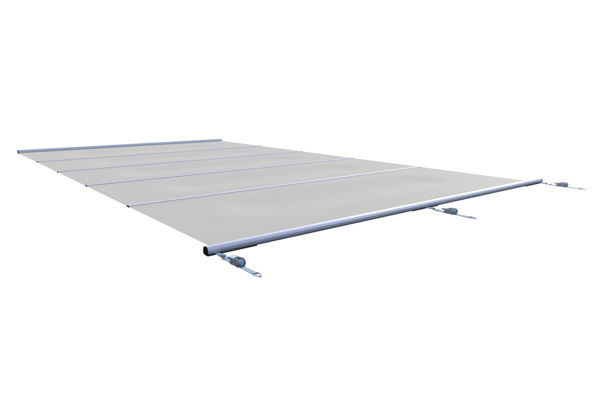 Liderpool Sicherheitsabdeckung Flat Section Light Gray