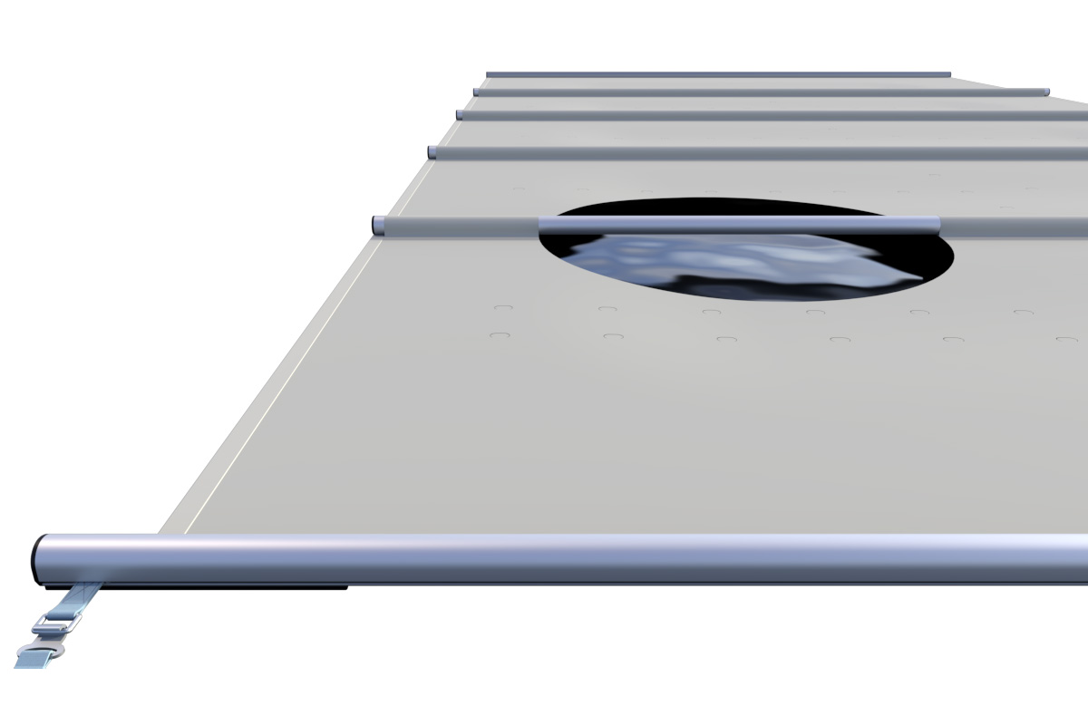 Stangenabdeckung Liderpool Tube Light Gray