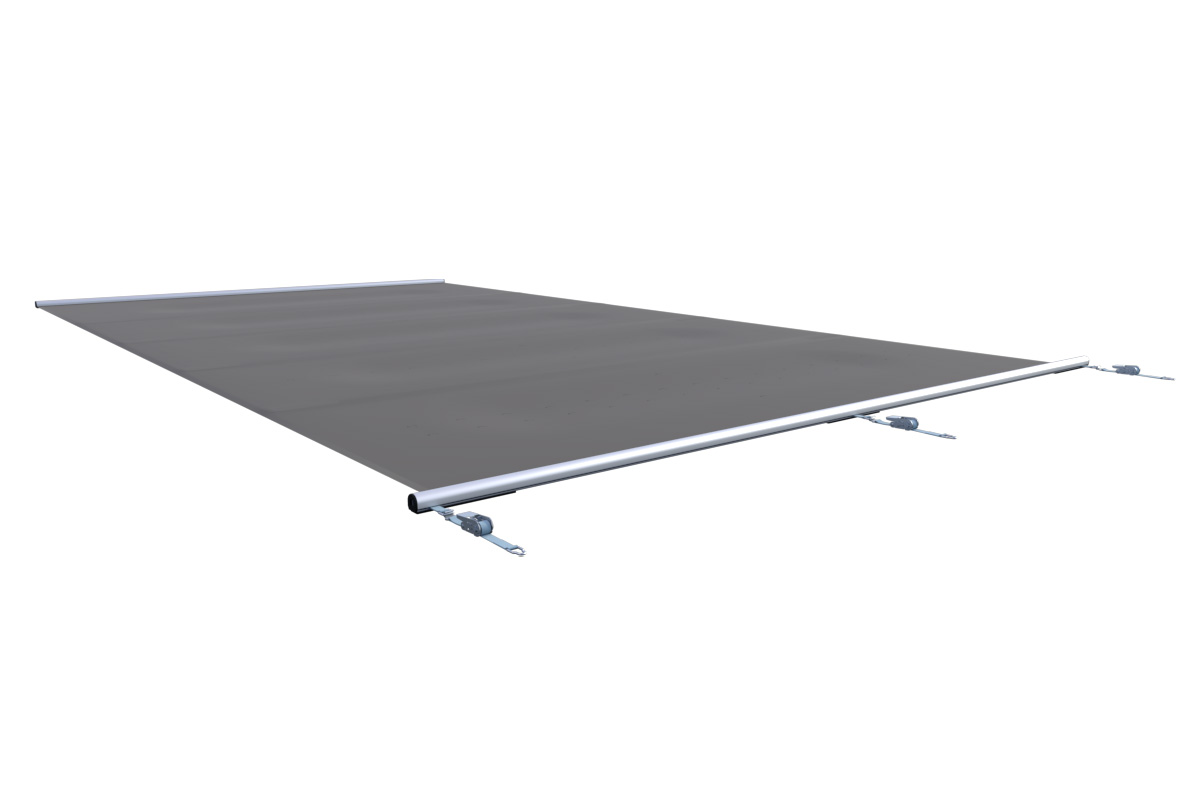 Liderpool Rollschutzabdeckung Extra Top Dark Gray