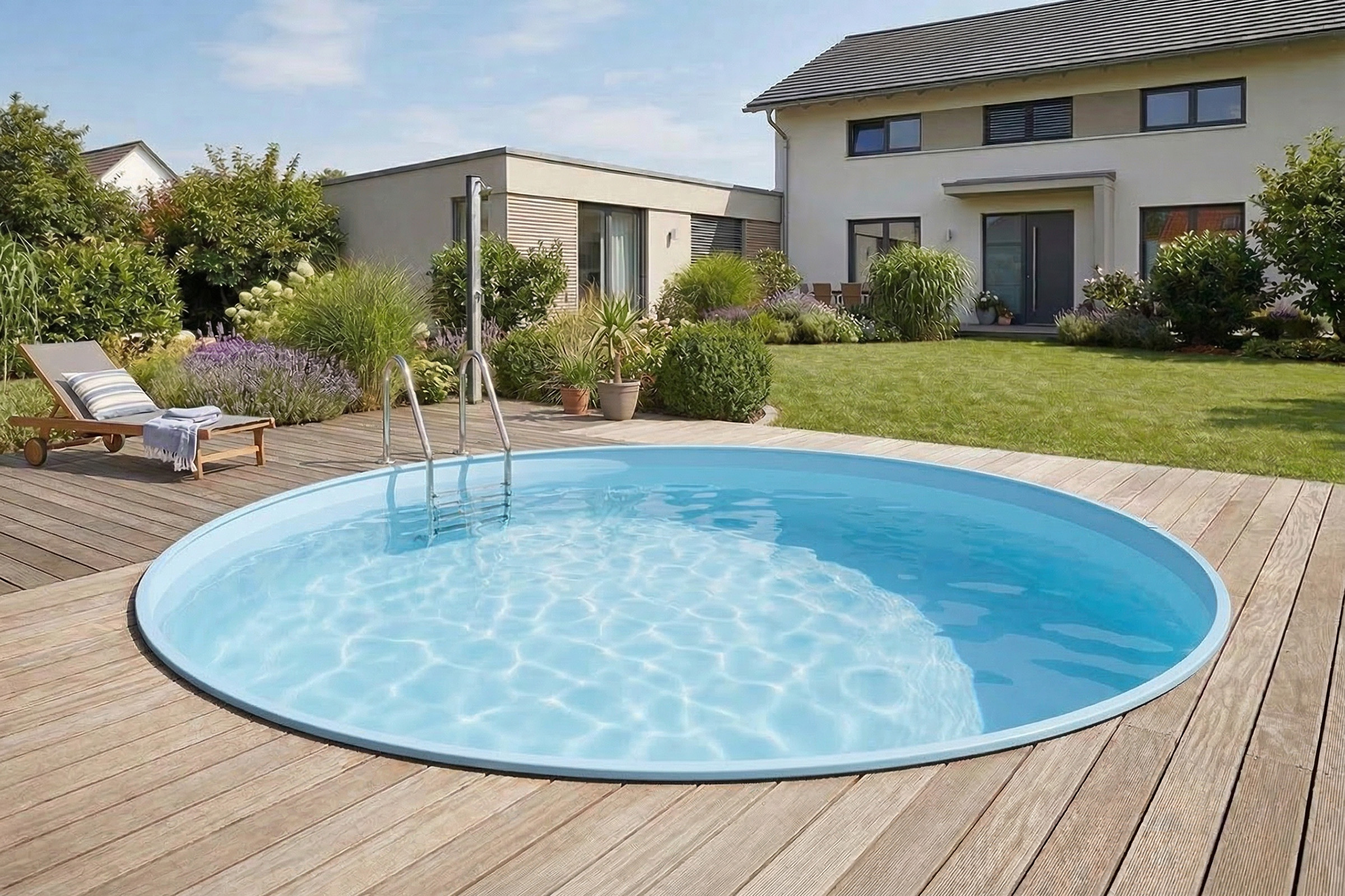 Einhängefolie Rundpool