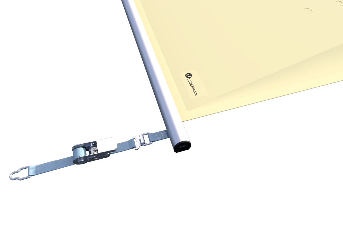 Spanngurt Sicherheitsabdeckung Vanilla