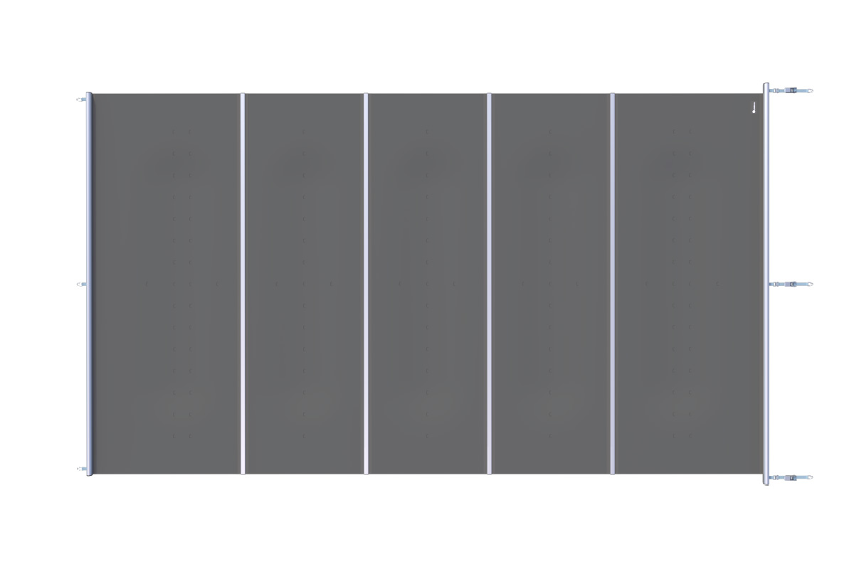 Liderpool Sicherheitsabdeckung Flat Section Dark Gray Liderpool Sicherheitsabdeckung Flat Section Dark Gray