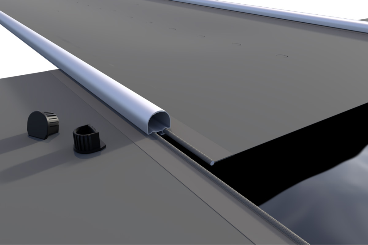 Stangenabdeckung Segment Liderpool Dark Gray