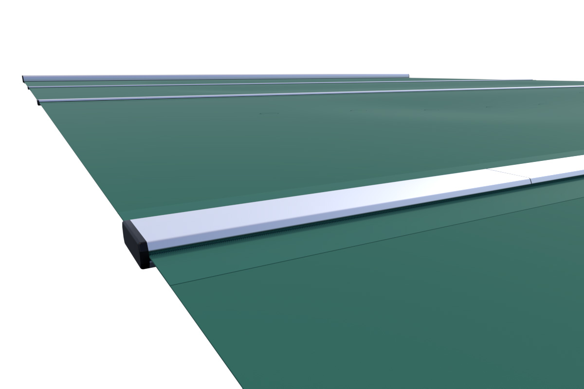 Liderpool Sicherheitsabdeckung Flat Section Green