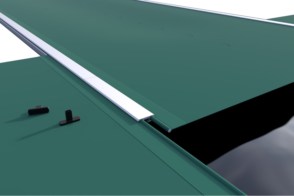 Liderpool Sicherheitsabdeckung Flat Section Green