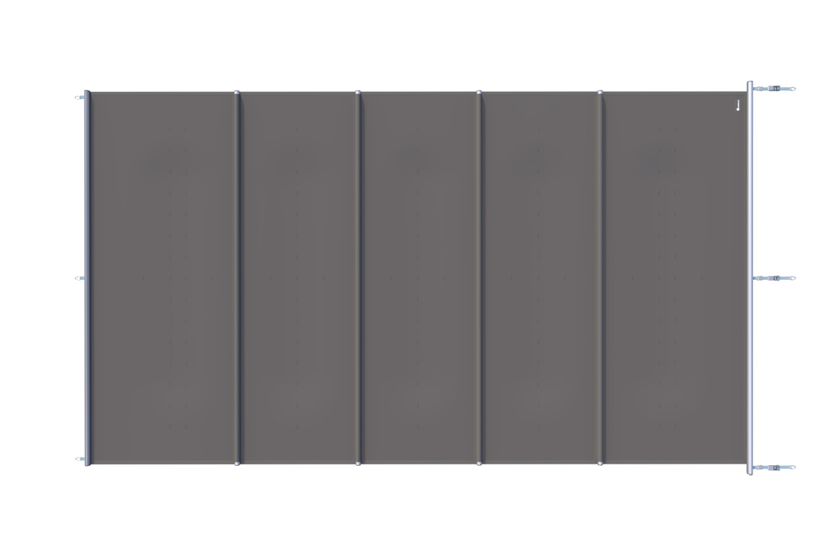 Liderpool Stangenabdeckung Tube Dark Gray