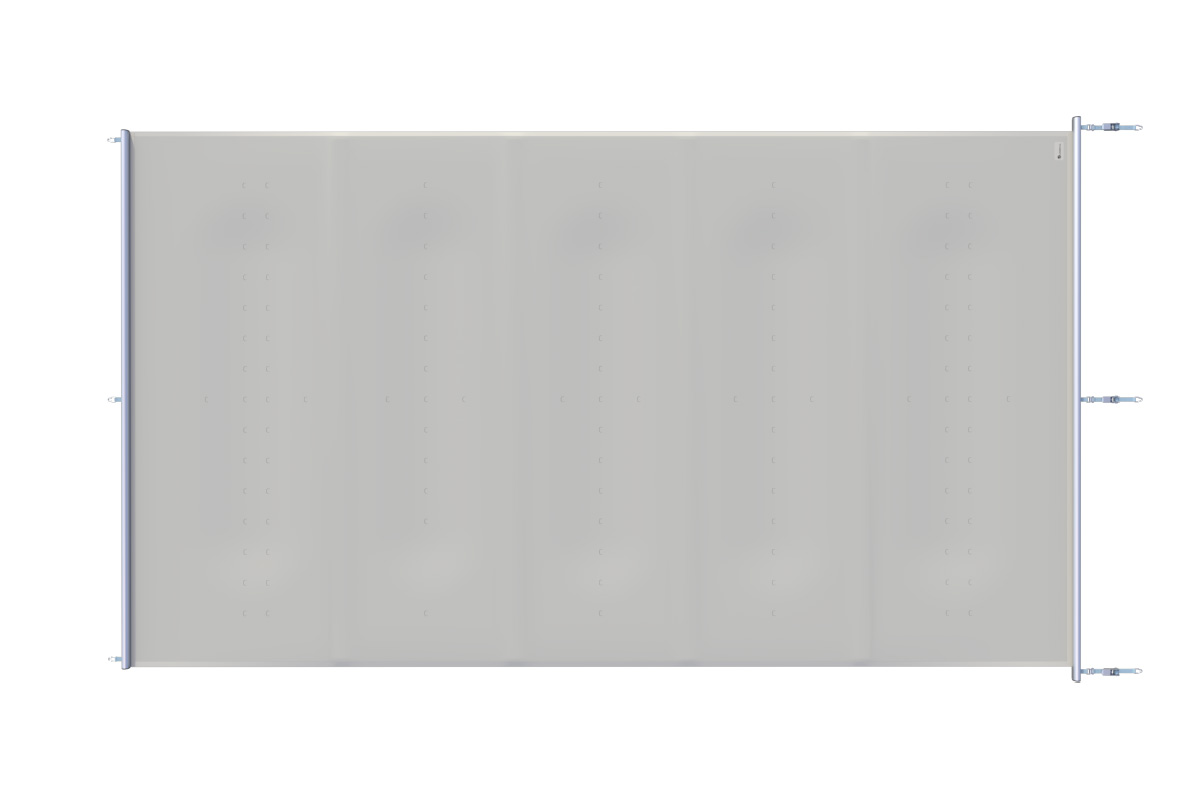 Liderpool Rollschutzabdeckung Extra Top Light Gray