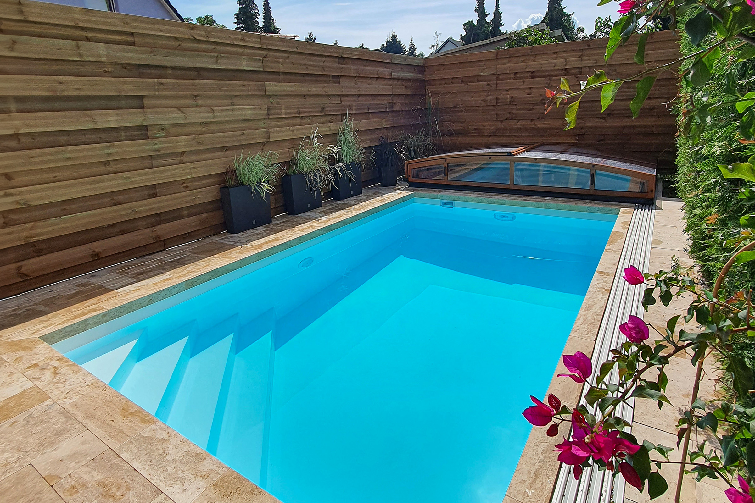 albixon-pp-pool-qbig-benefit-weiss-006 Albixon QBIG BENEFIT PP Skimmerpool 3x5x1,5 - weiß, mit Gegenstromanlage und Pool-Überdachung Casablanca Infinity mit Sondermaß