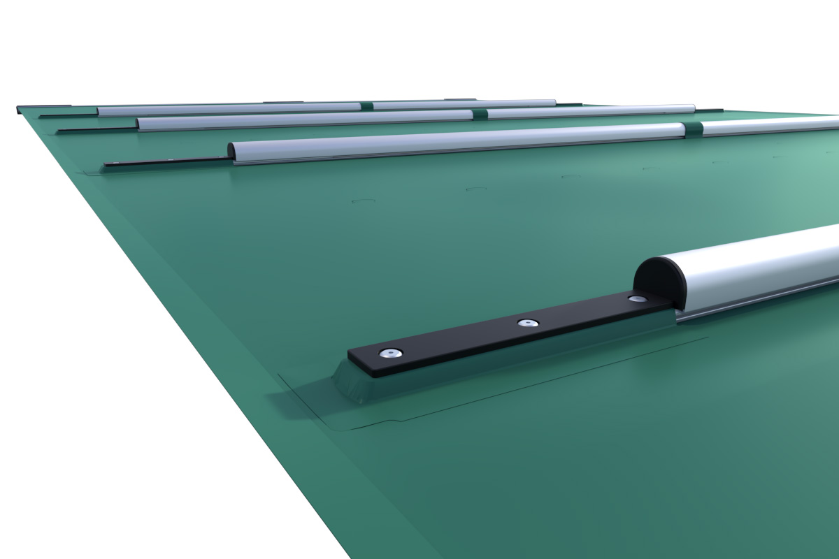 Liderpool Rollschutzabdeckung Extra Top Green