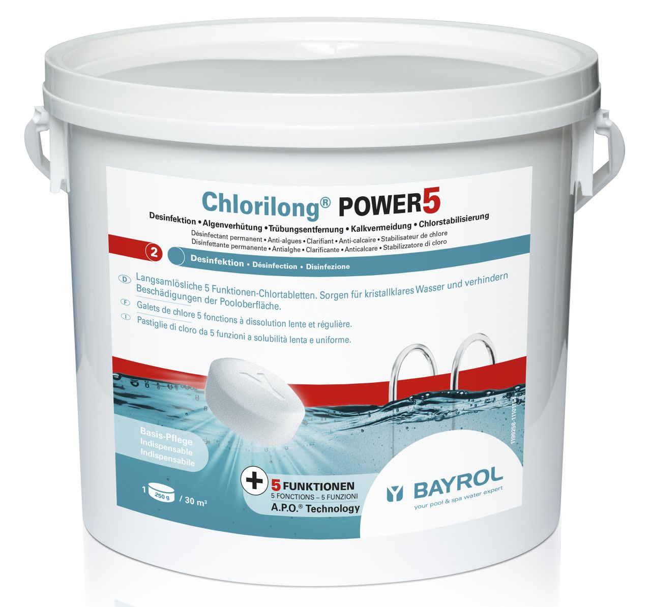 Chlorilong POWER 5 - mit Clorodor Control Kapsel